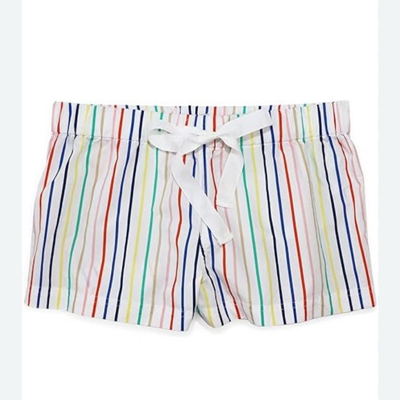 J Crew striped rainbow p.j shorts sz XS - Picture 1 of 4
